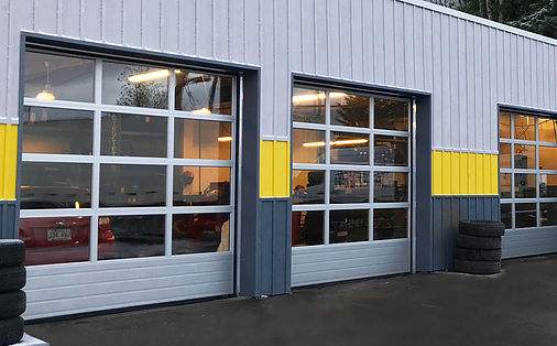 porte de garage commerciale